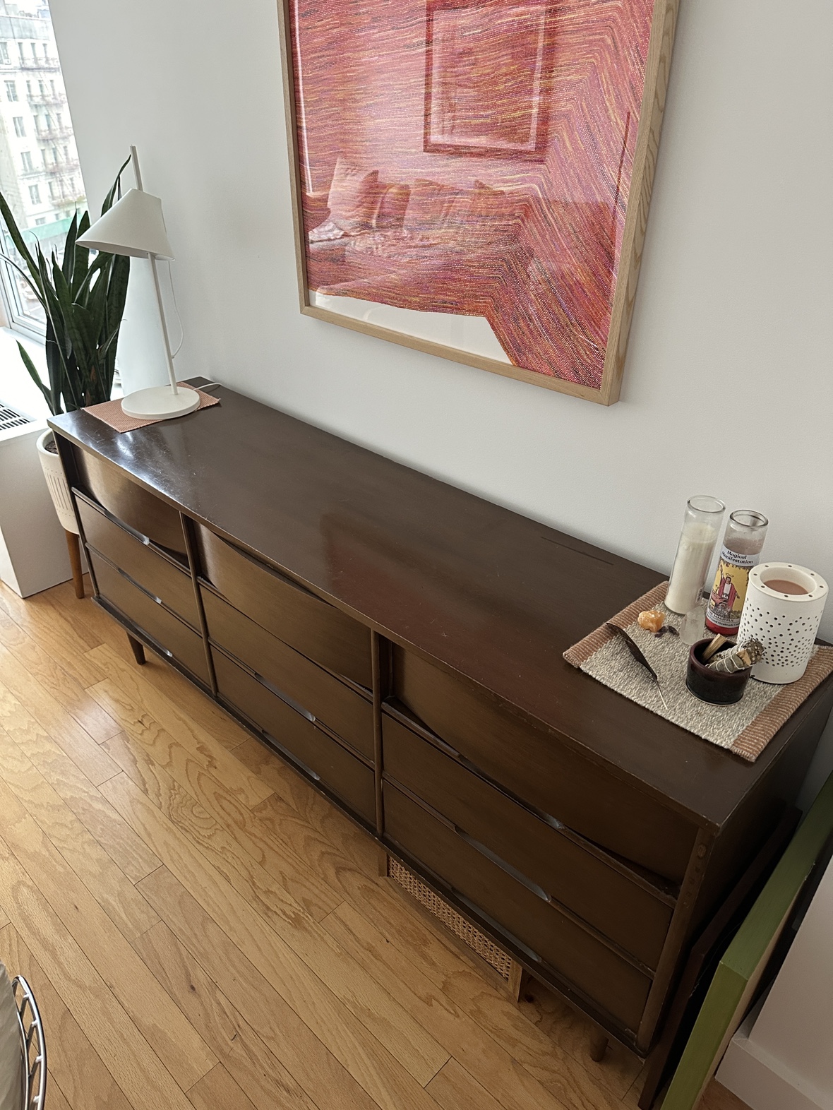 Mid Century 9 Drawer Lowboy Dresser by Caldwell Furniture - photo 3