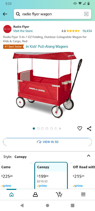 Red Radio Flyer Wagon image indicator(8)