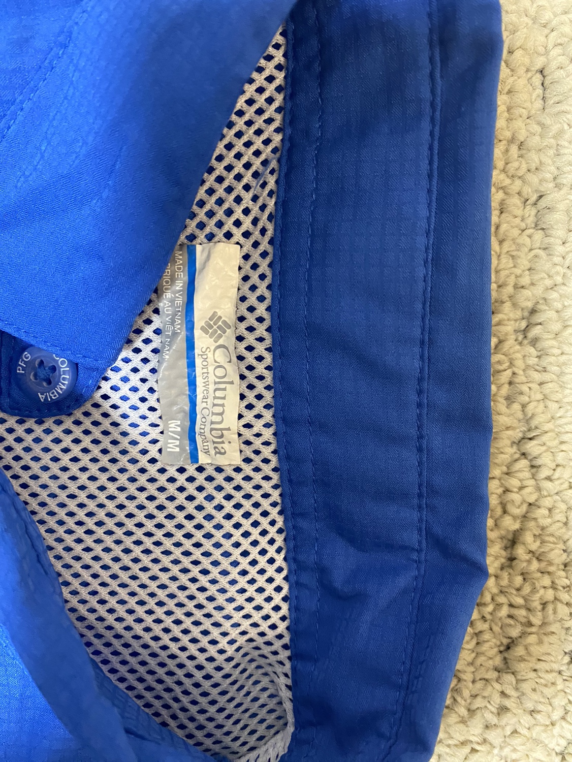 Dark Blue Columbia PFG Shirt image indicator(5)