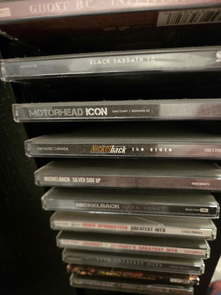 CDs and Rotating Rack image indicator(9)