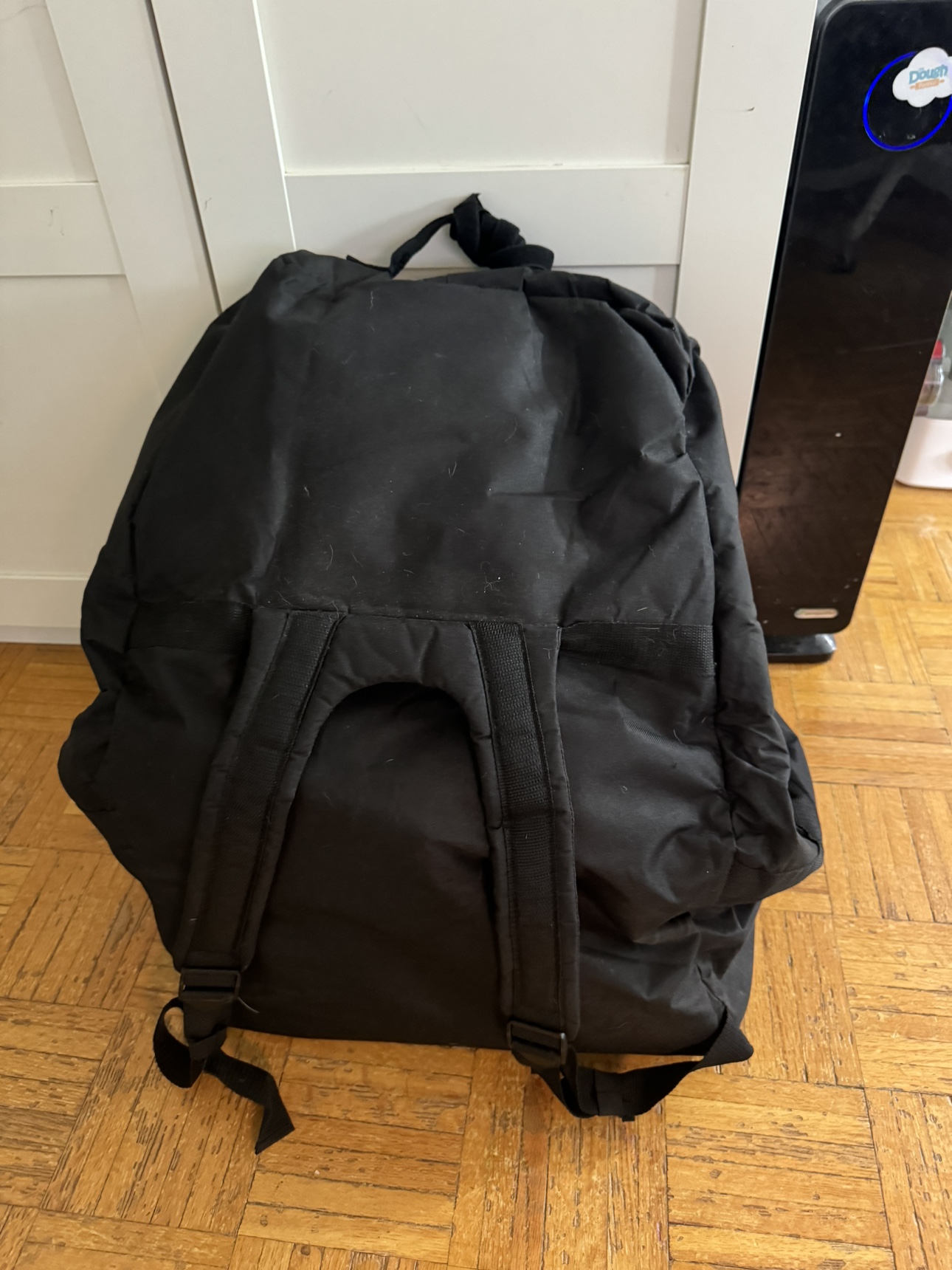 Used Padded Backpack Car Seat Travel Bag - photo 2