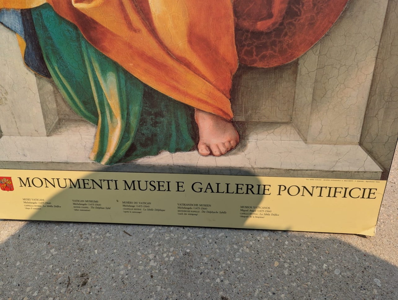Michael Angelo Vatican Painting - photo 2