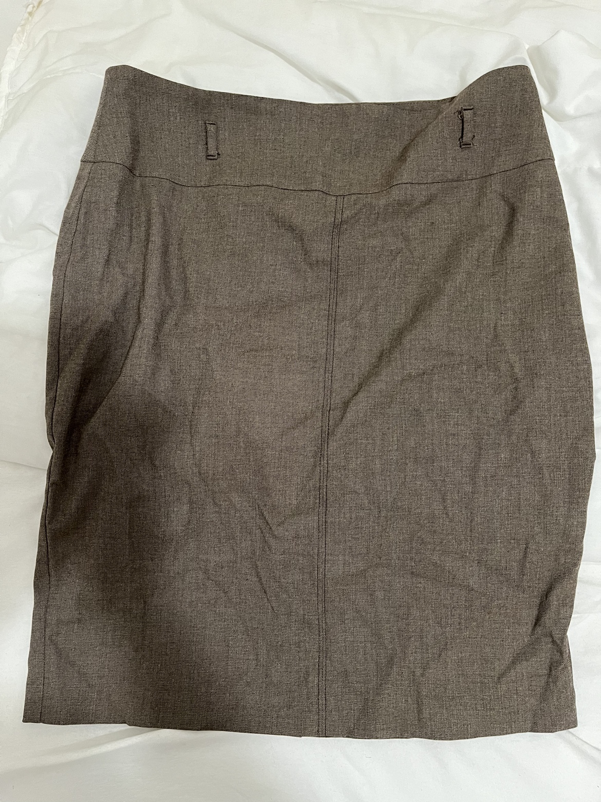 Le Chateau Brown Skirt Size 12 thumbnail