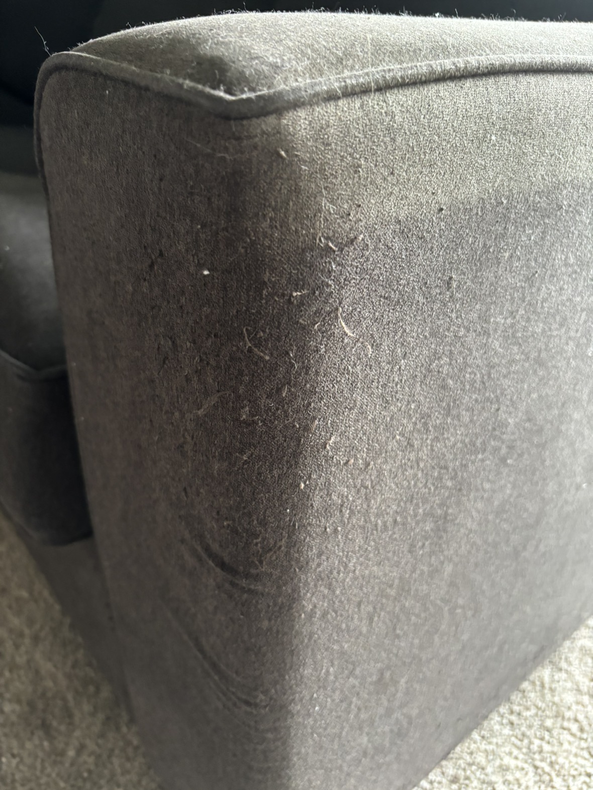 Grey sectional sofa - photo 5