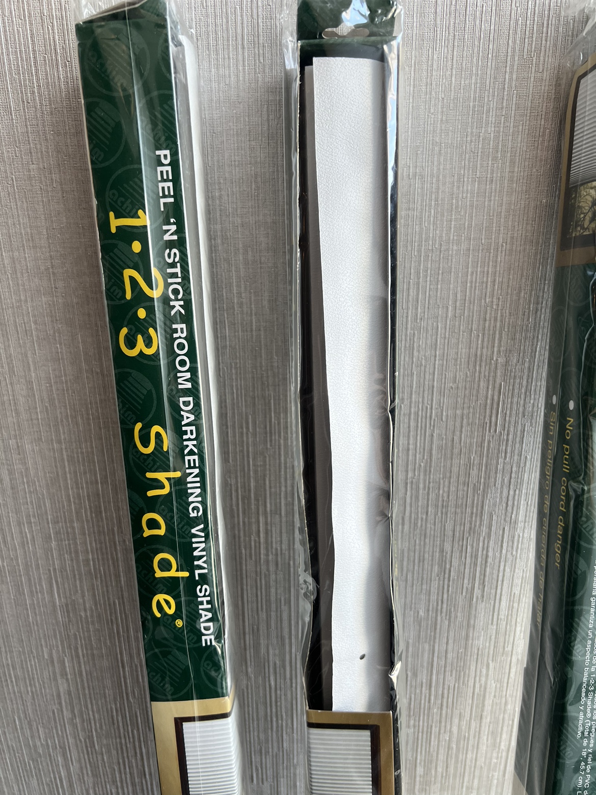 Temporary Pleated Vinyl Window Shades - set of 4 image indicator(2)