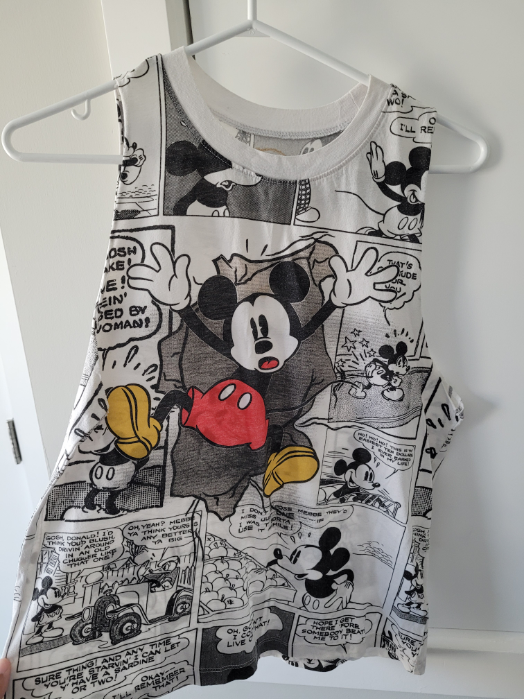 mickey mouse tank top thumbnail
