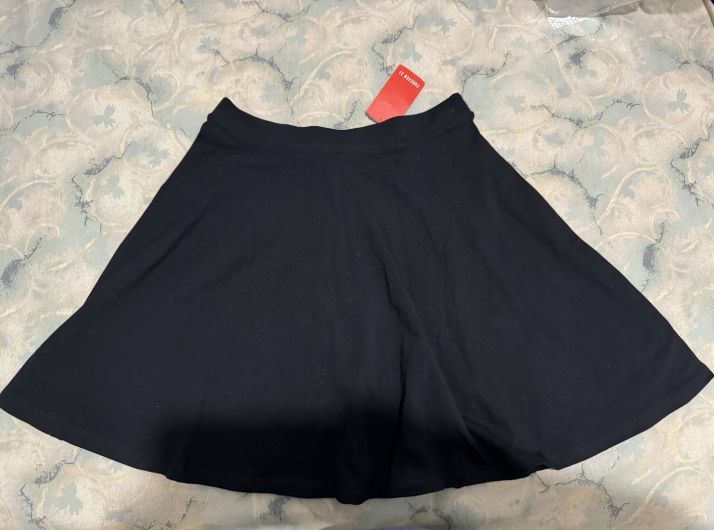 Forever 21 Black Flared Skirt - Size Small (NEW) thumbnail