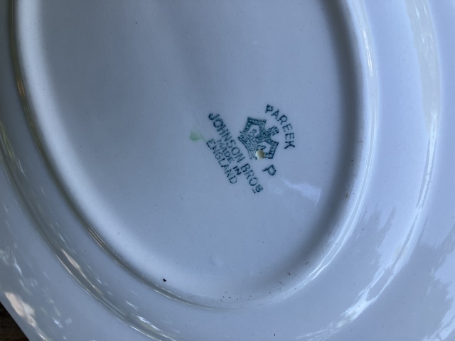 Johnson Brothers JB platter. Pareek ironstone made in England. - photo 2