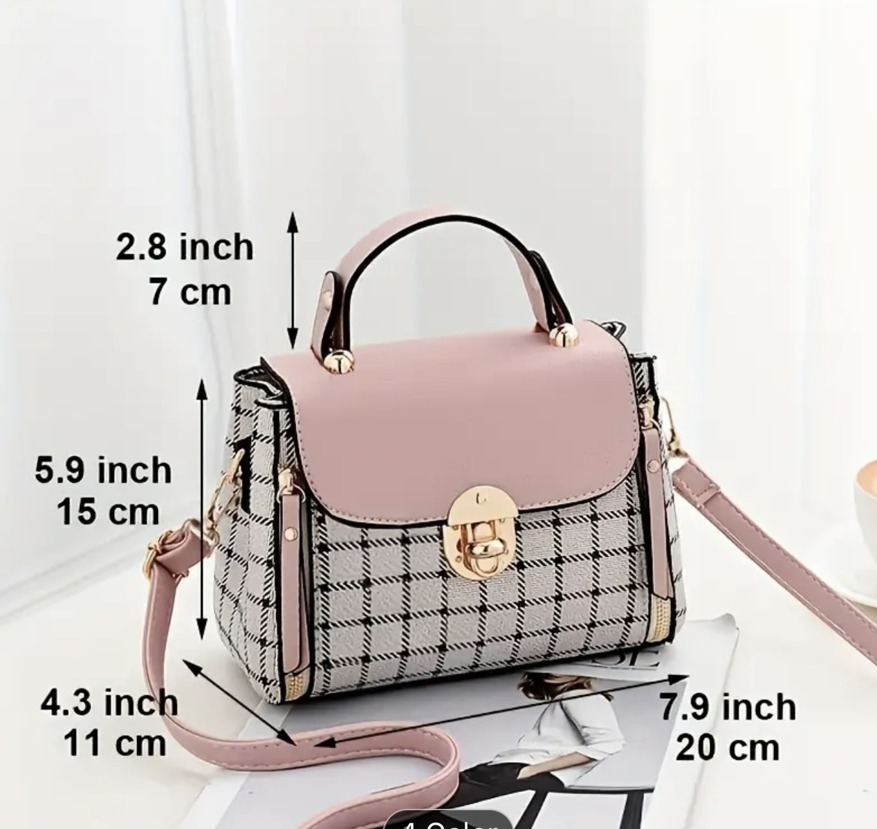 Small Plaid Handbag