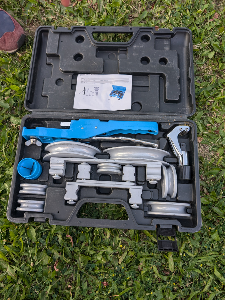AMZCNC Compact Bender Kit, 1/4" to 7/8" - HVAC Tools thumbnail