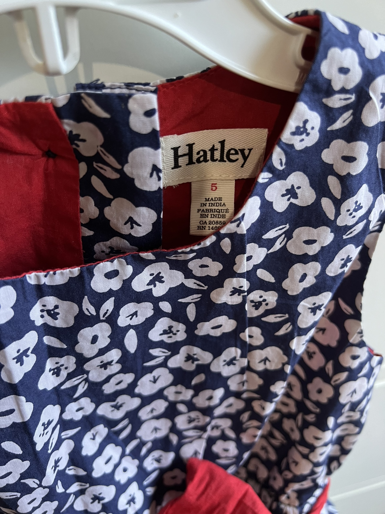 Hatley Floral Dress Size 5 - photo 3