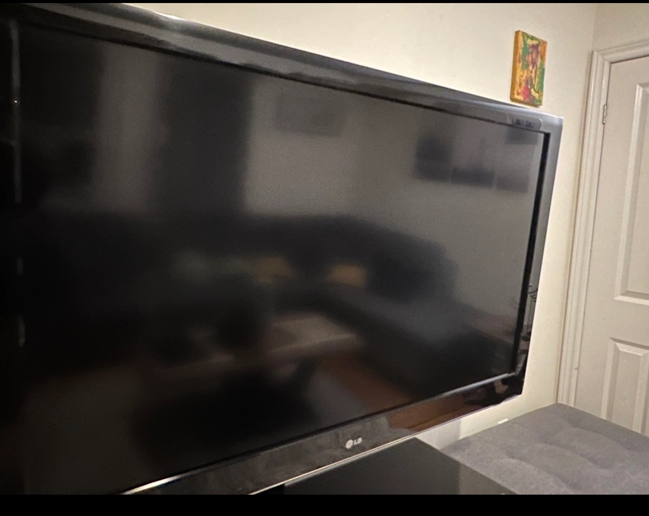 LG 55" TV image indicator(2)