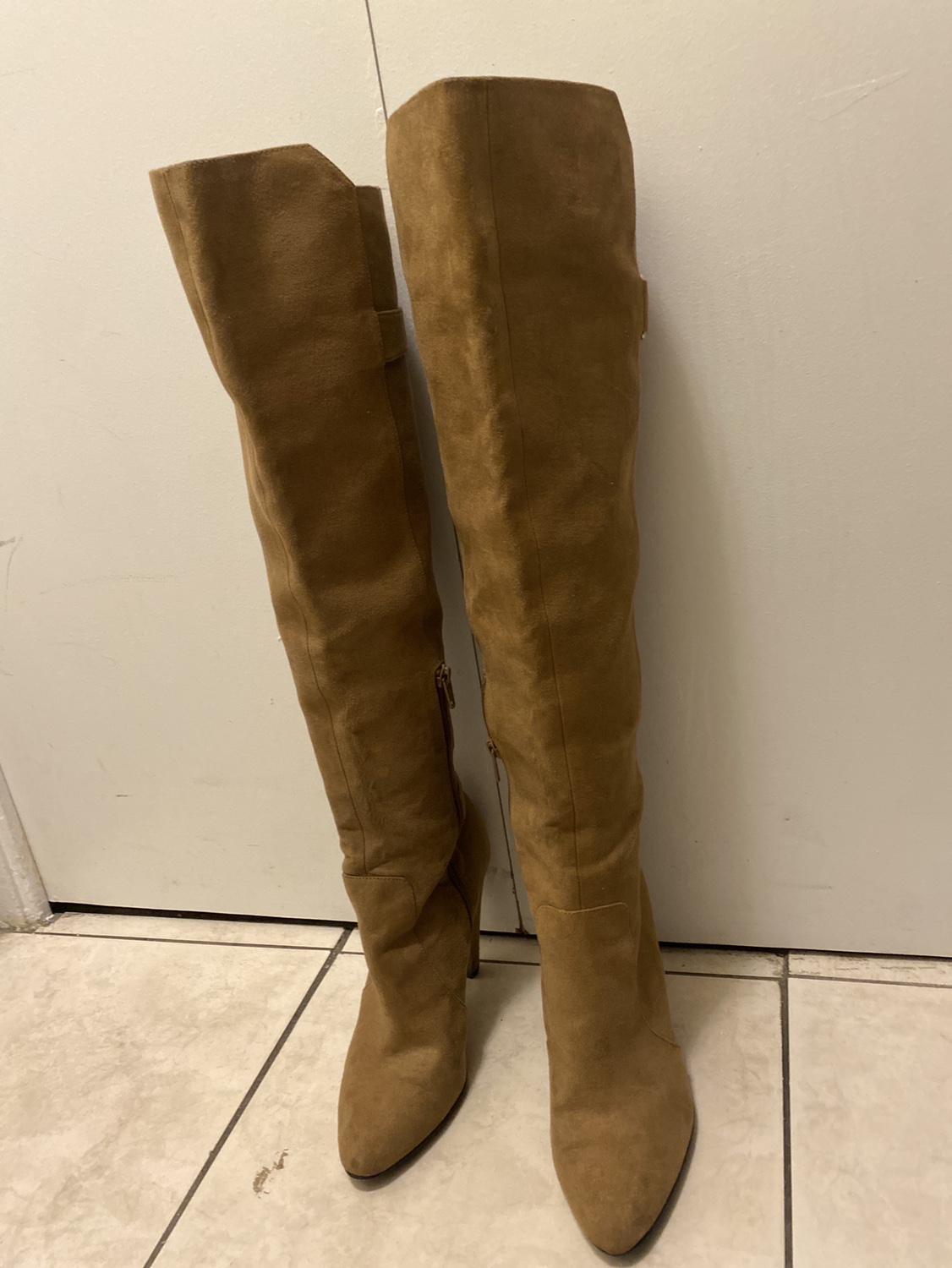 Brown Knee-High Boots