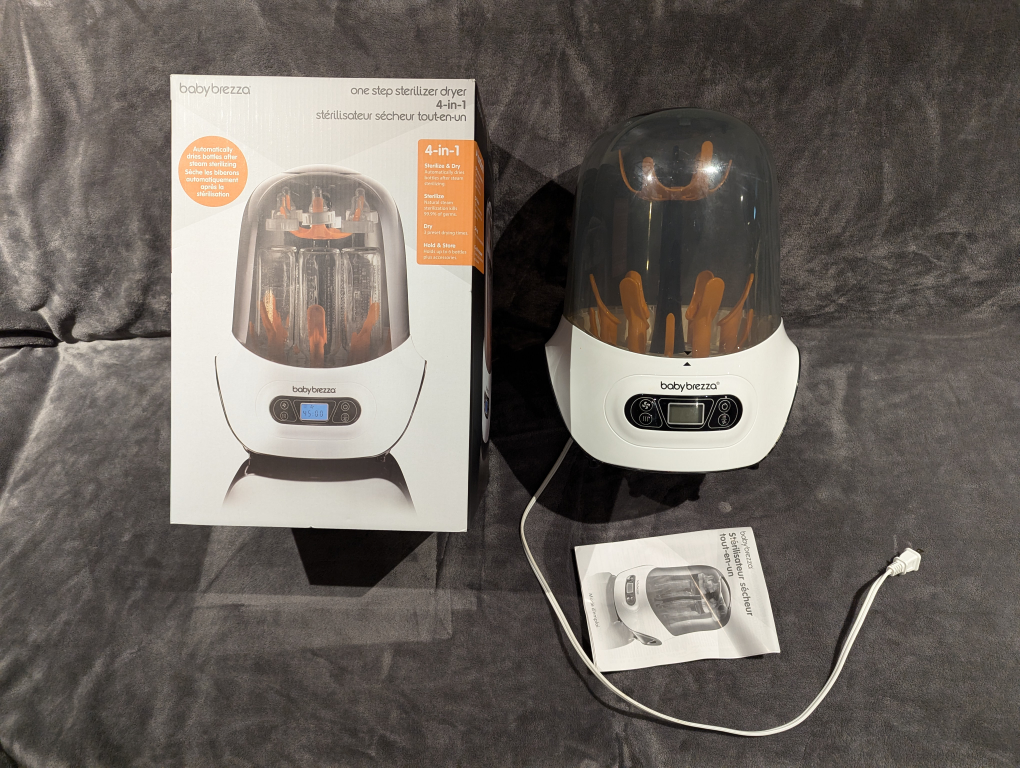 Baby Brezza One Step sterilizer dryer