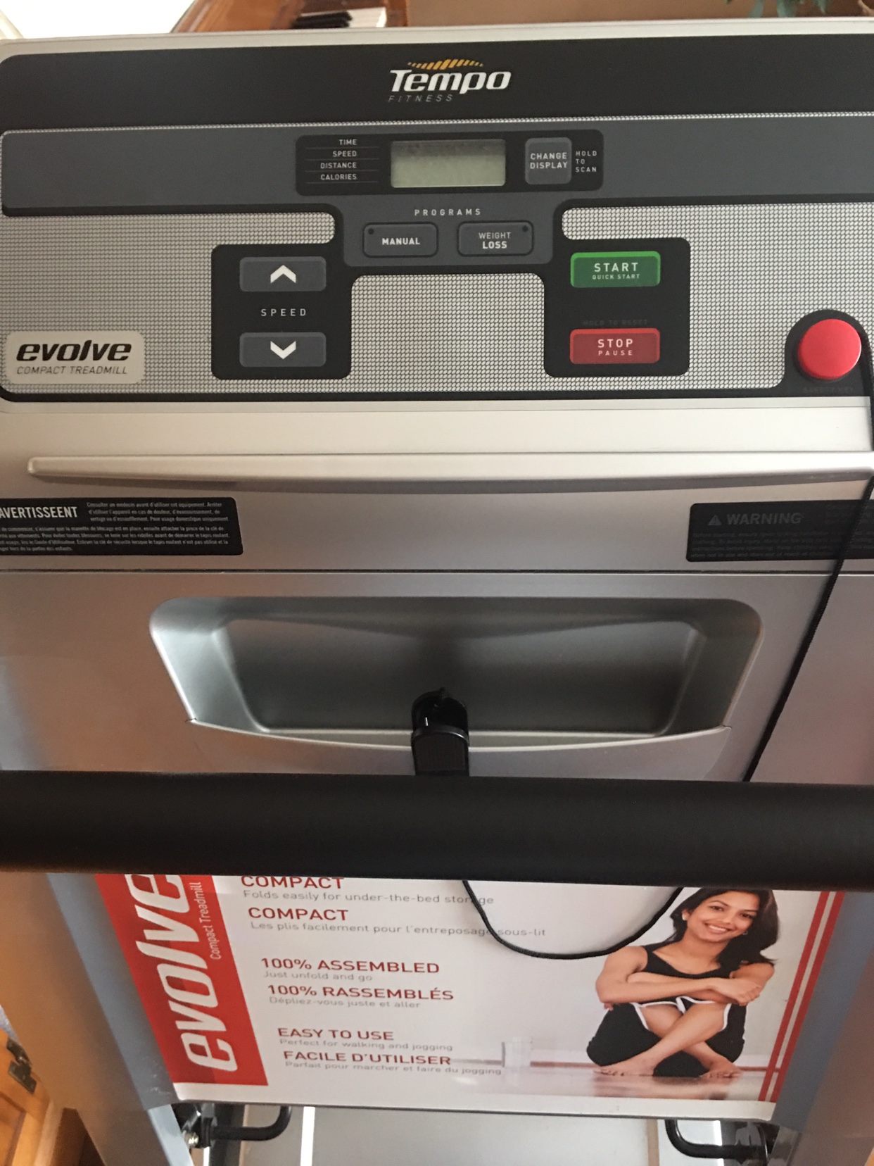 Excellent Compact Fold Away Treadmill image indicator(3)