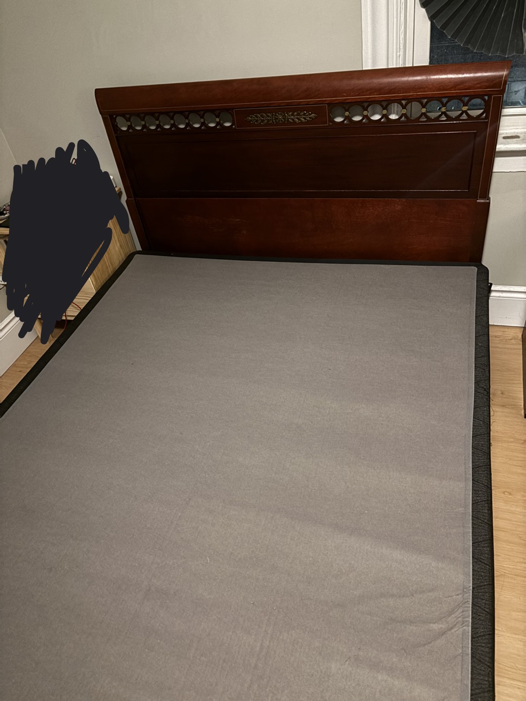 Queen Size Wooden Bed moving sale image indicator(2)