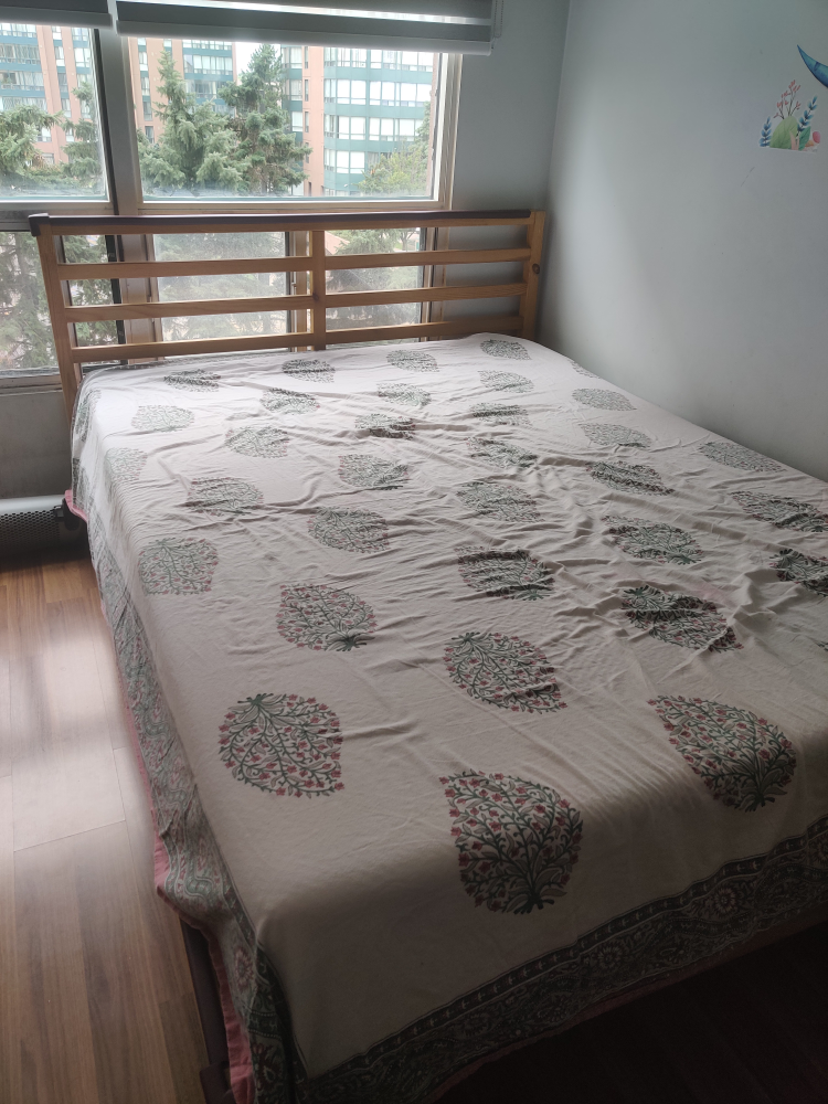Queen Bed Frame + Mattress thumbnail