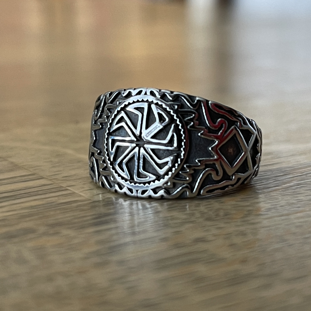 Viking Stainless Steel 316 Men’s size ring thumbnail