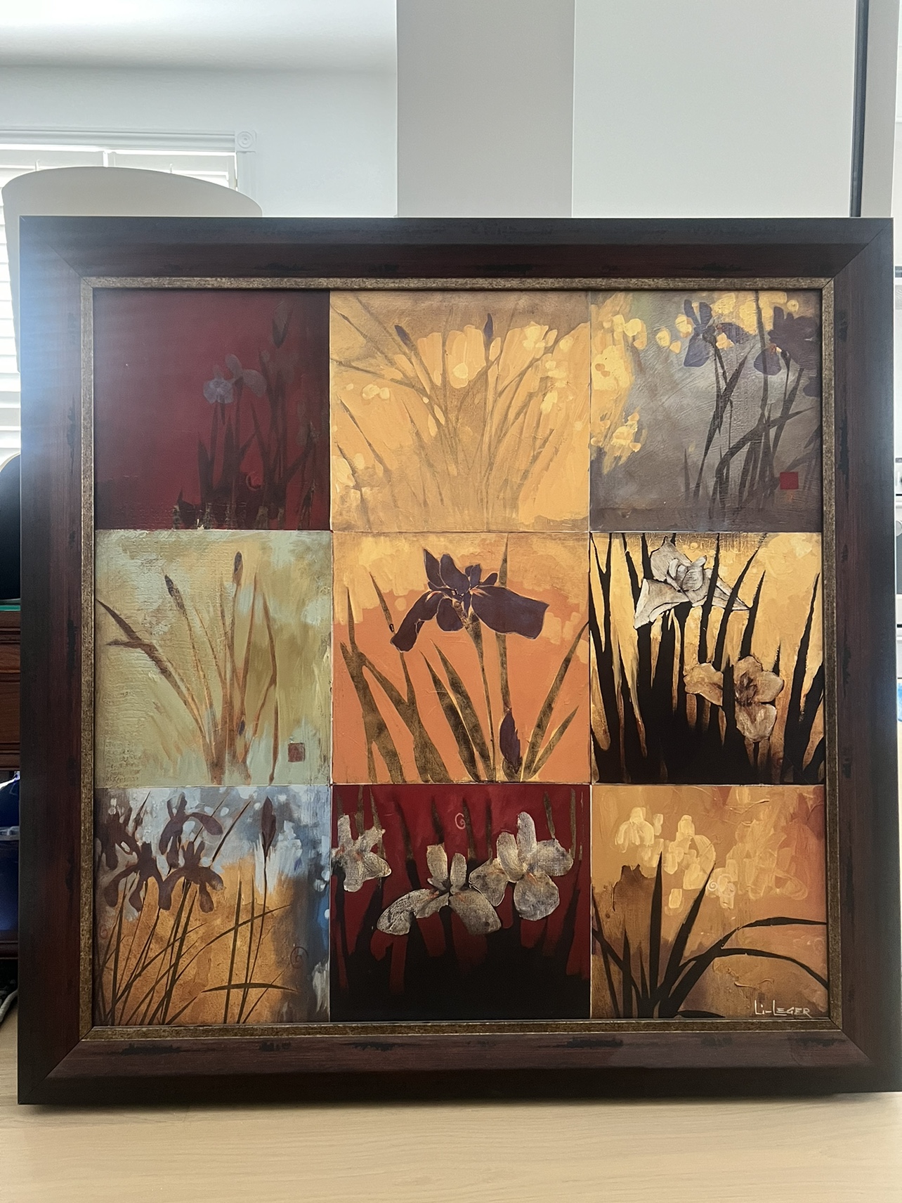 Large painting 41” x 41”