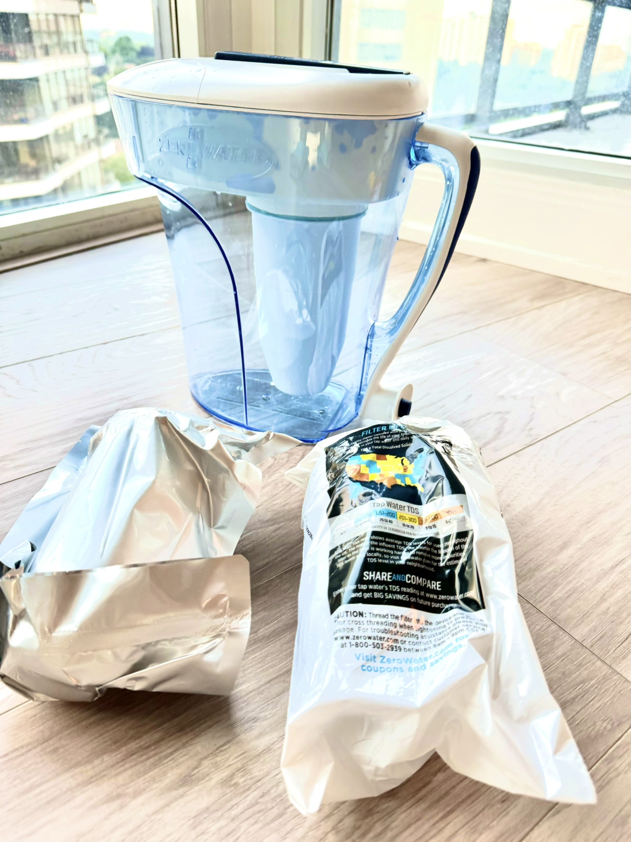 ZeroWater Water Filter Pitcher+ filters - photo 2
