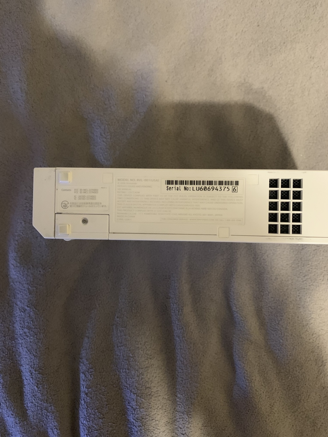 White Nintendo Wii Console - photo 4