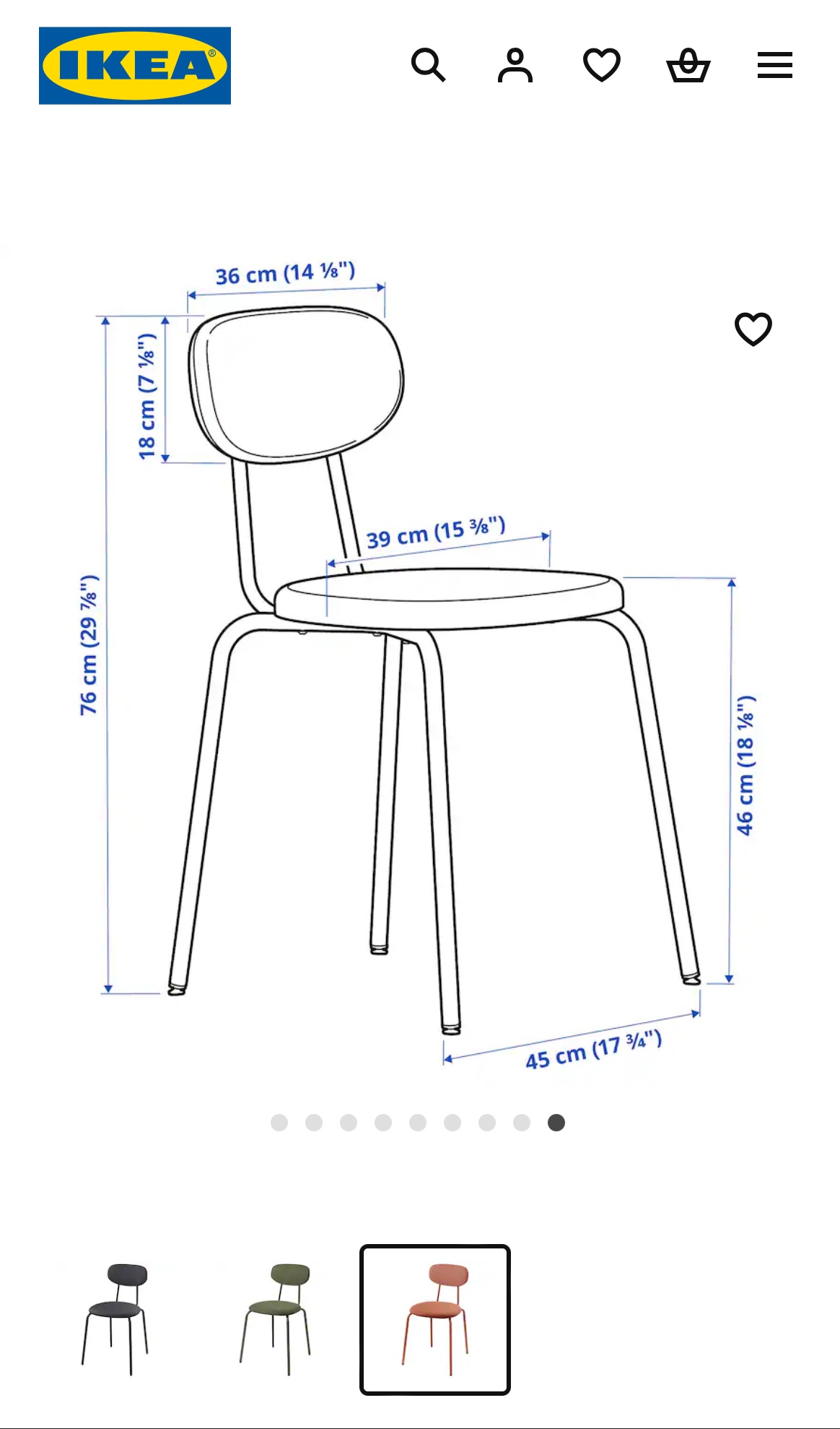 Ikea Ostano chairs - photo 2