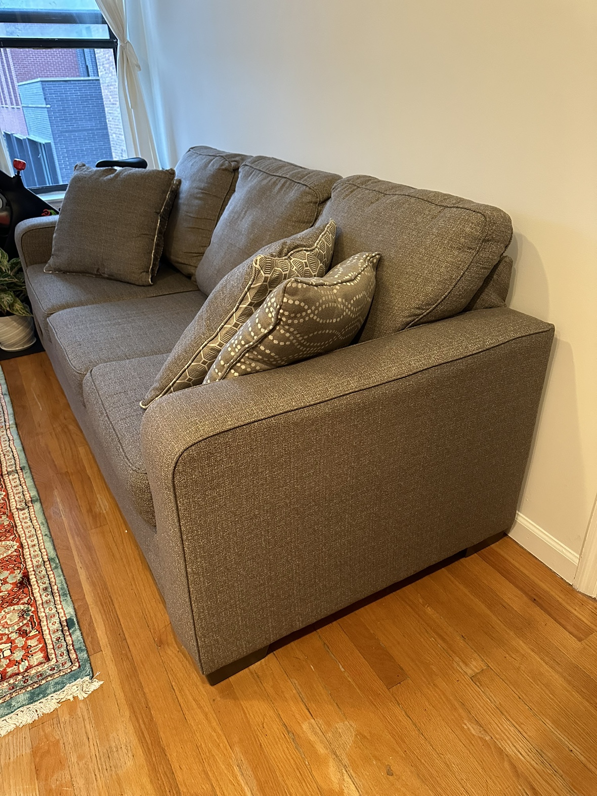 Couch - Queen Sleeper - perfect for hosting!