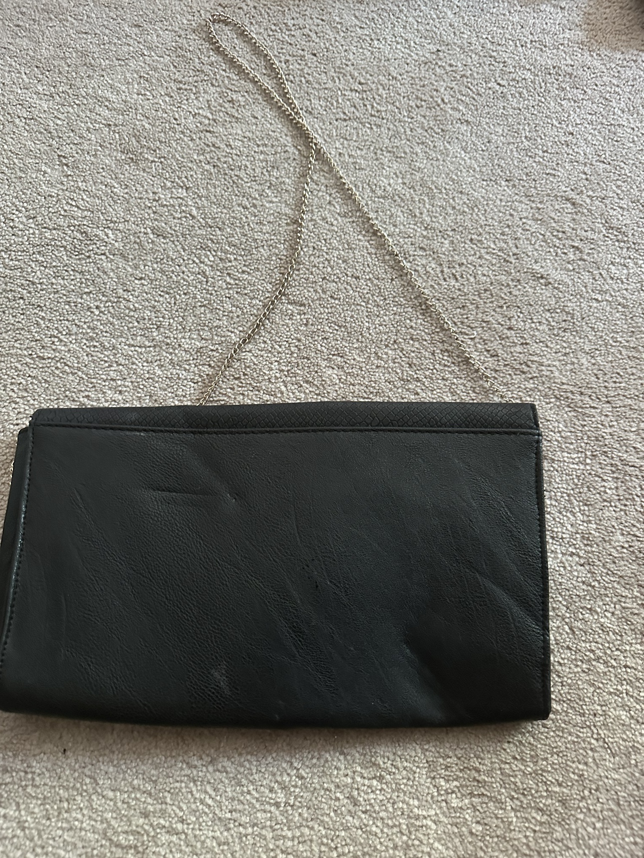 Look black & gold clutch - photo 2