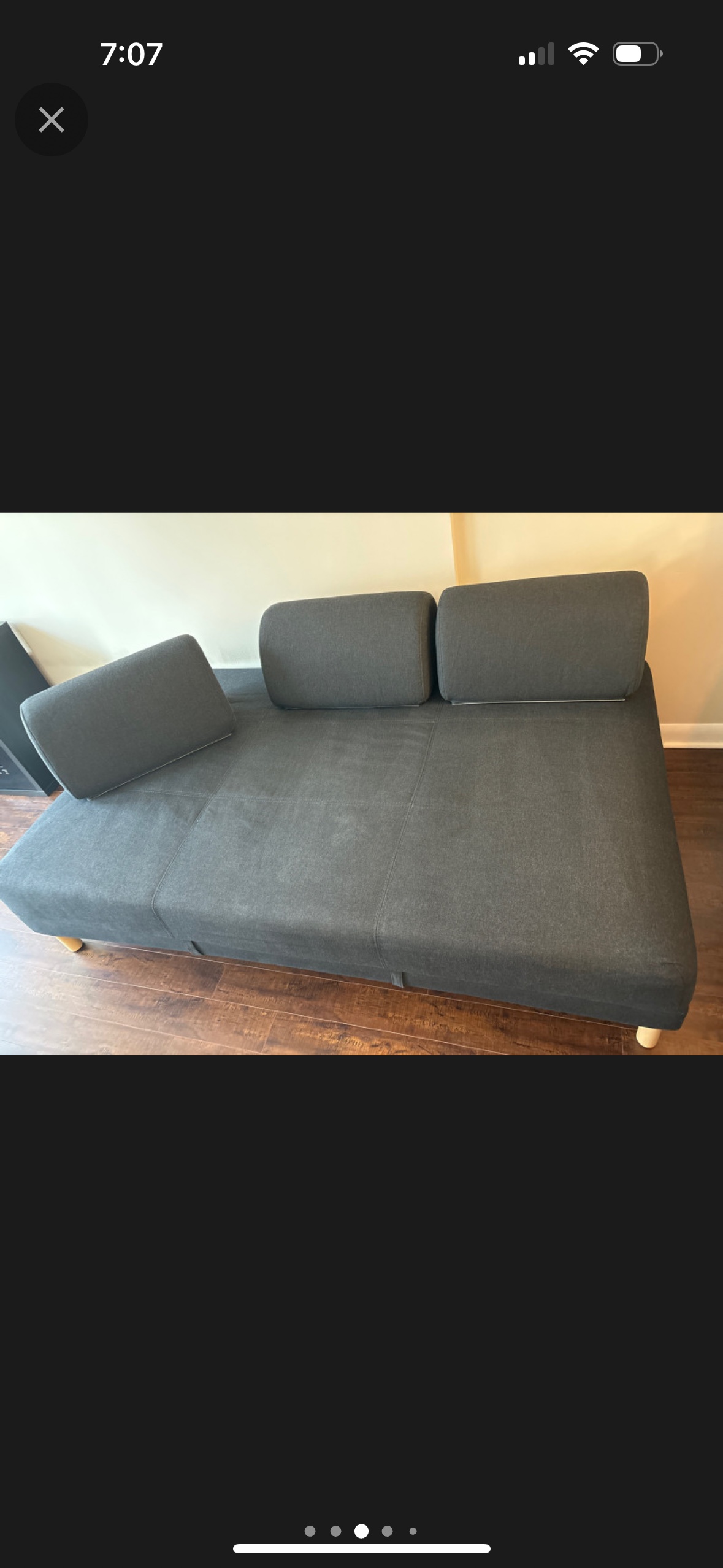 IKEA flottebo sleeper sofa - photo 3