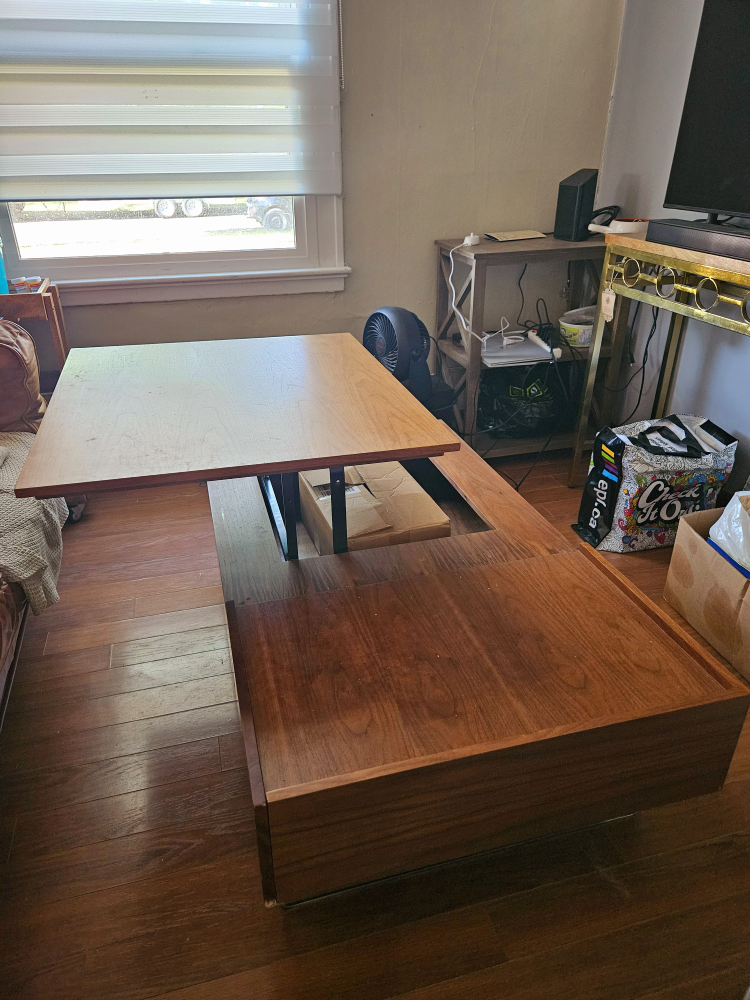 lift top coffee table - photo 2
