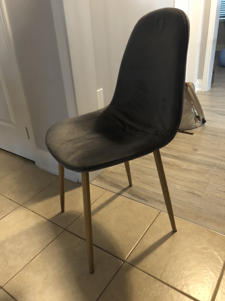Set of 4 dining chairs - photo 2
