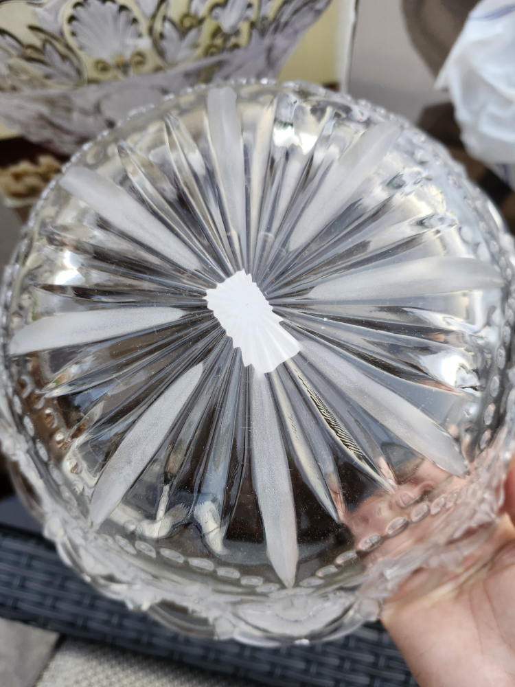 Crystal Serving Bowl - photo 3