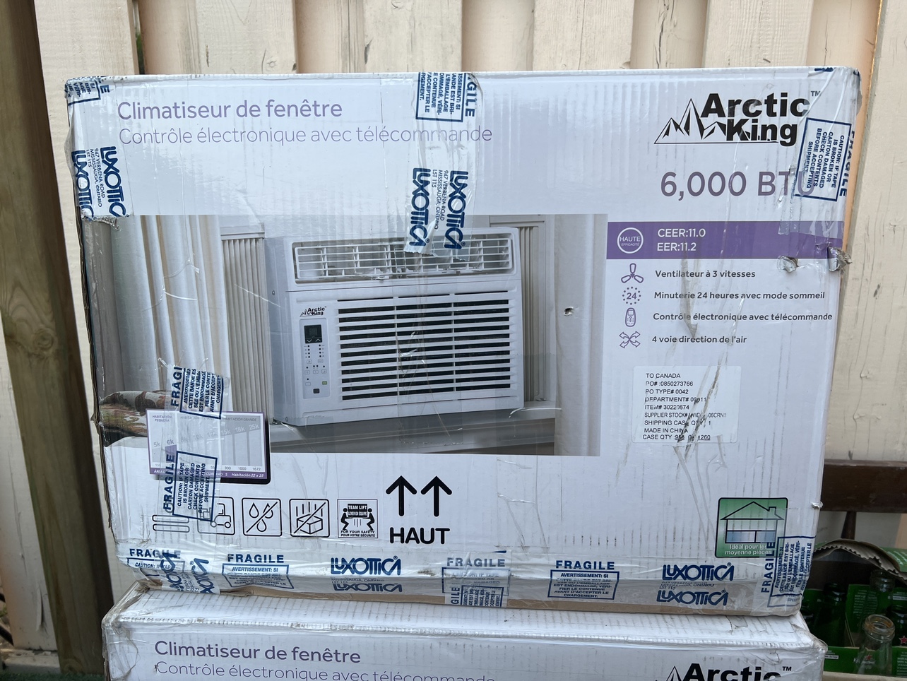Arctic King 6,000 BTU Window Air Conditioner