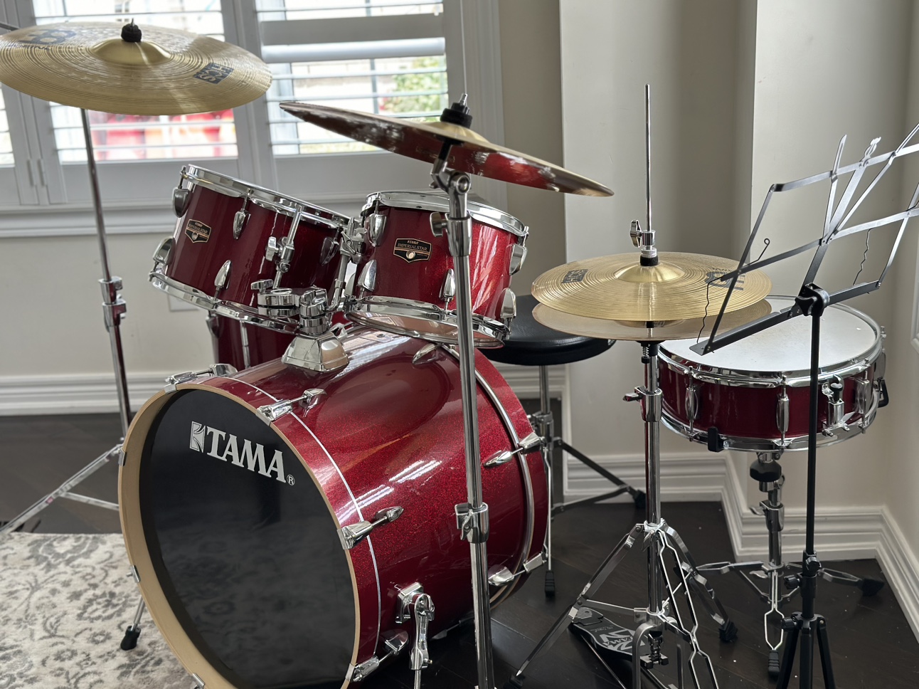 Tama Imperialstar Drum Set thumbnail
