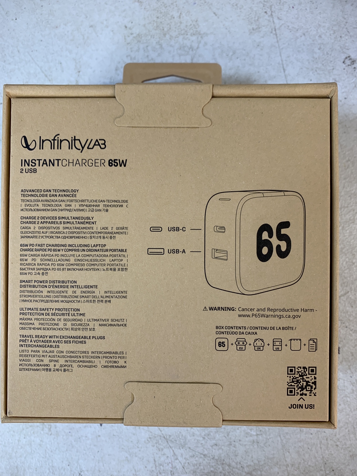 InfinityLab 65W Instant Charger - photo 2
