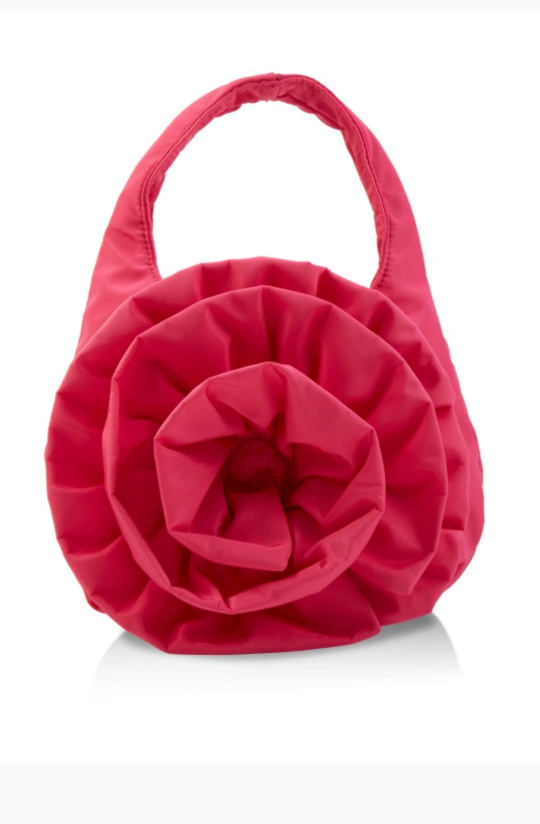 Pink Flower Handbag