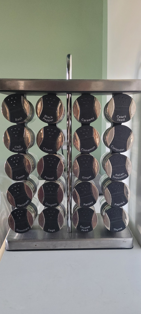 Spice Rack (20 bottles)empty