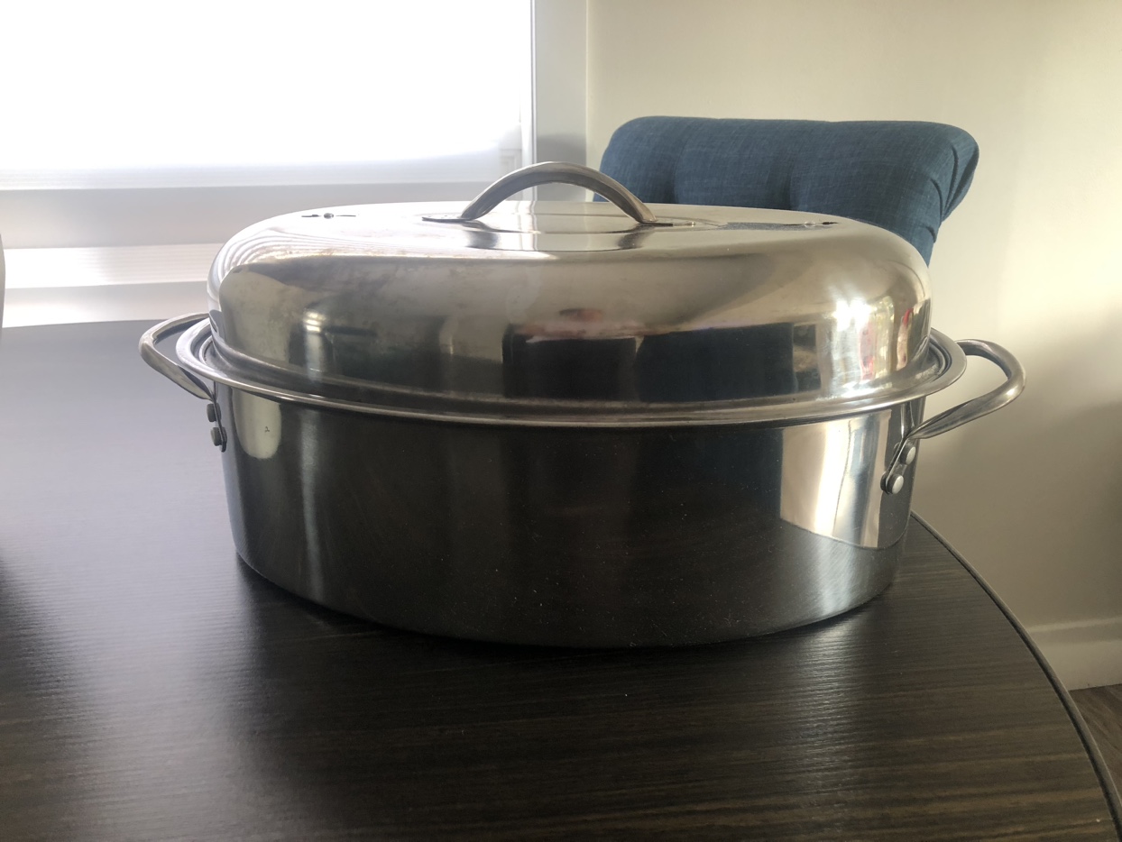 Stainless Steel Roasting Pan with Lid