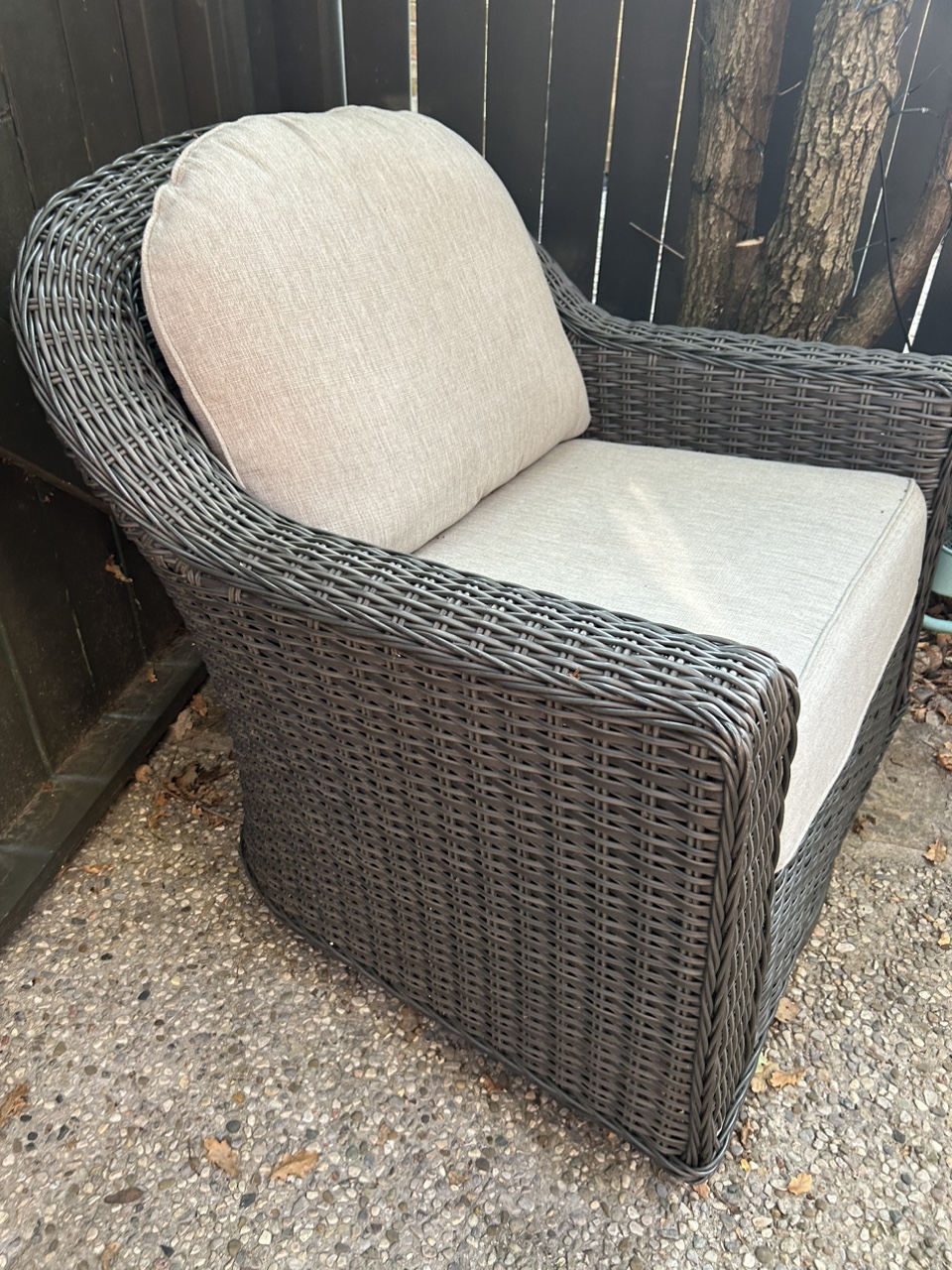 Outdoor swivel chair - photo 2