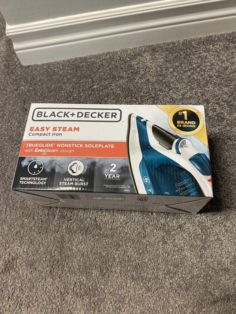 Brand new black decker iron - photo 5