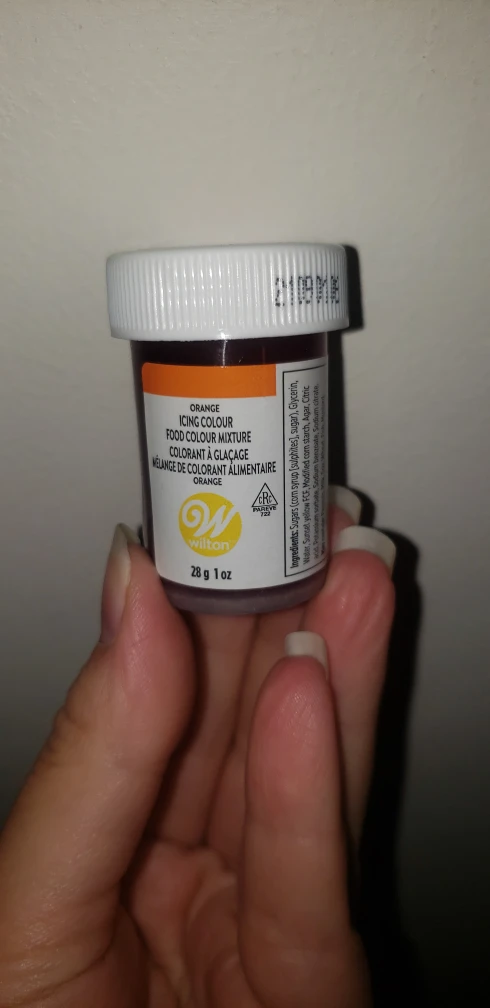 6 Bottles Wilton Icing Colour - Orange