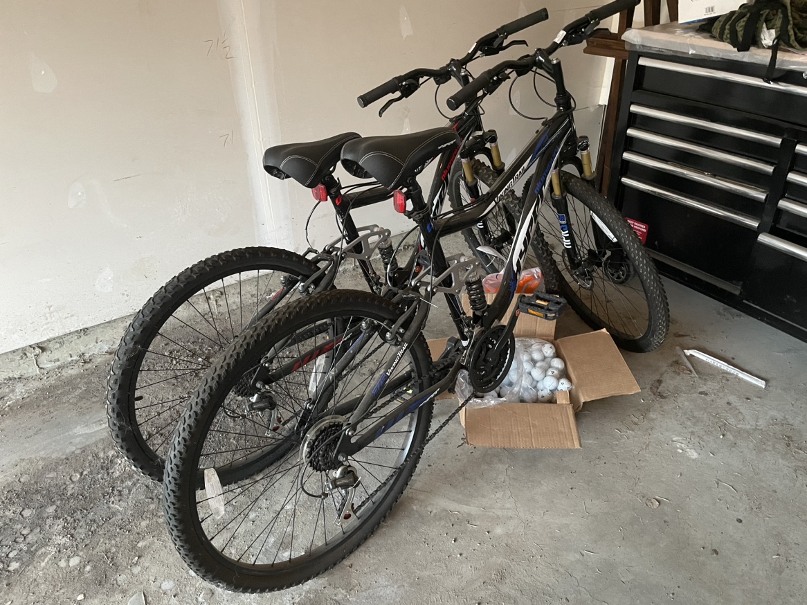 2 bikes