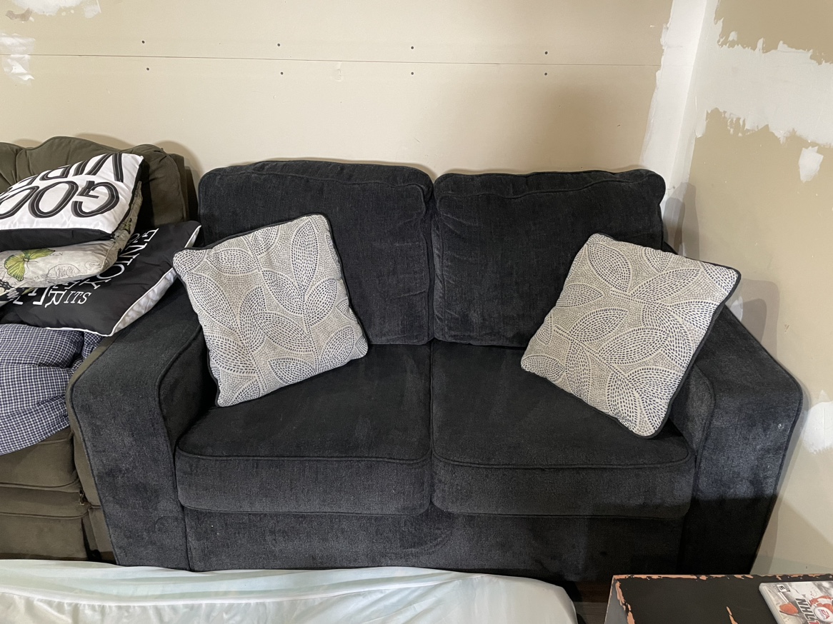 Couch and loveseat