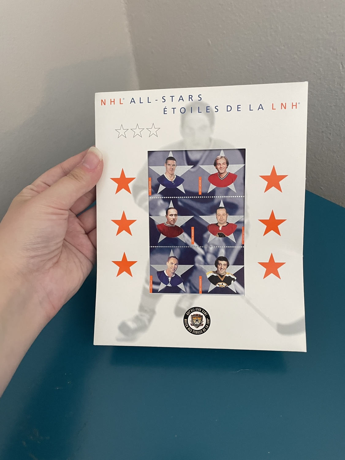 Collectible NHL Postage Stamps #freecycle thumbnail