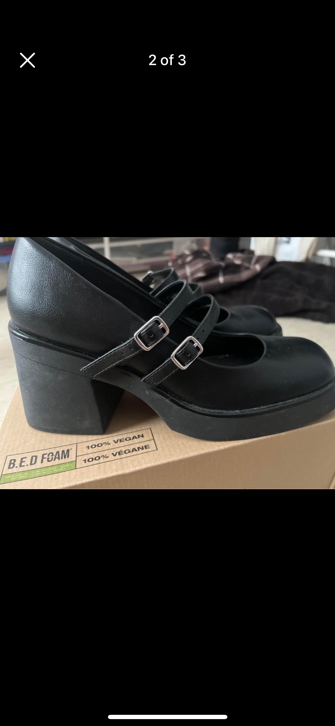 Black Platform Heels