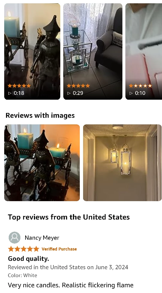 NEW!   LED Tealight Candles with Remote Control image indicator(9)