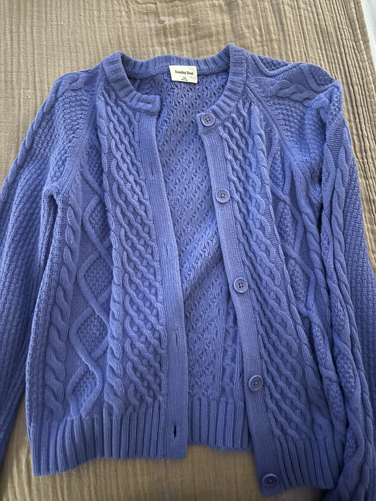 Sunday best cardigan