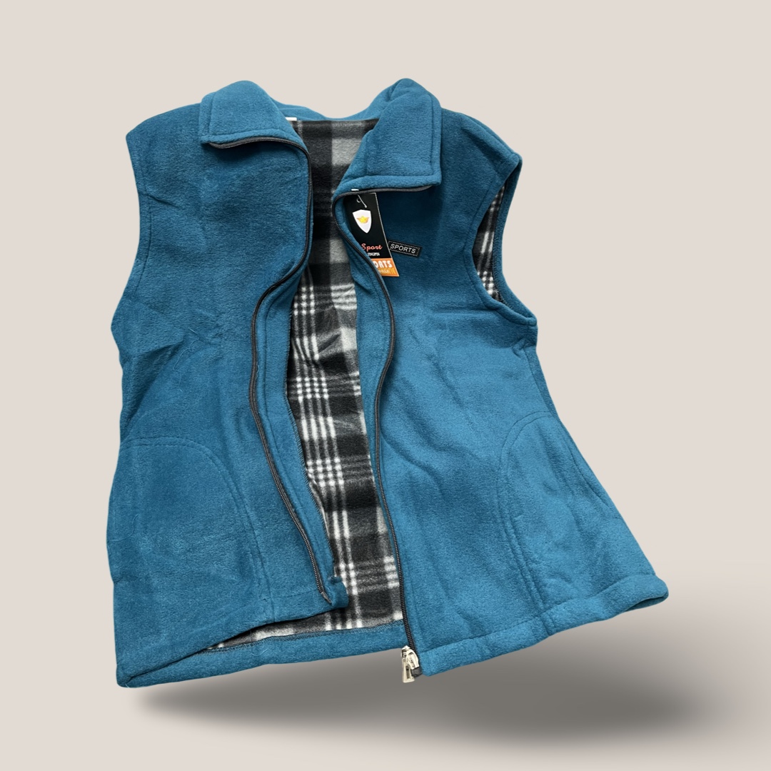 Teal Fleece Vest image indicator(2)