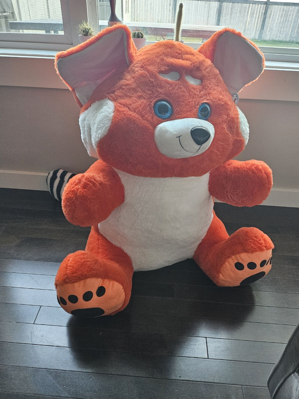 Free red panda plush