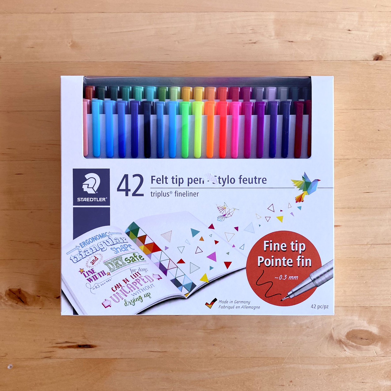 New Staedtler 42 pc Triplus Fineliner Pen set thumbnail
